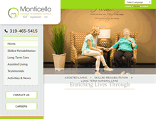Tablet Screenshot of monticellocampus.com